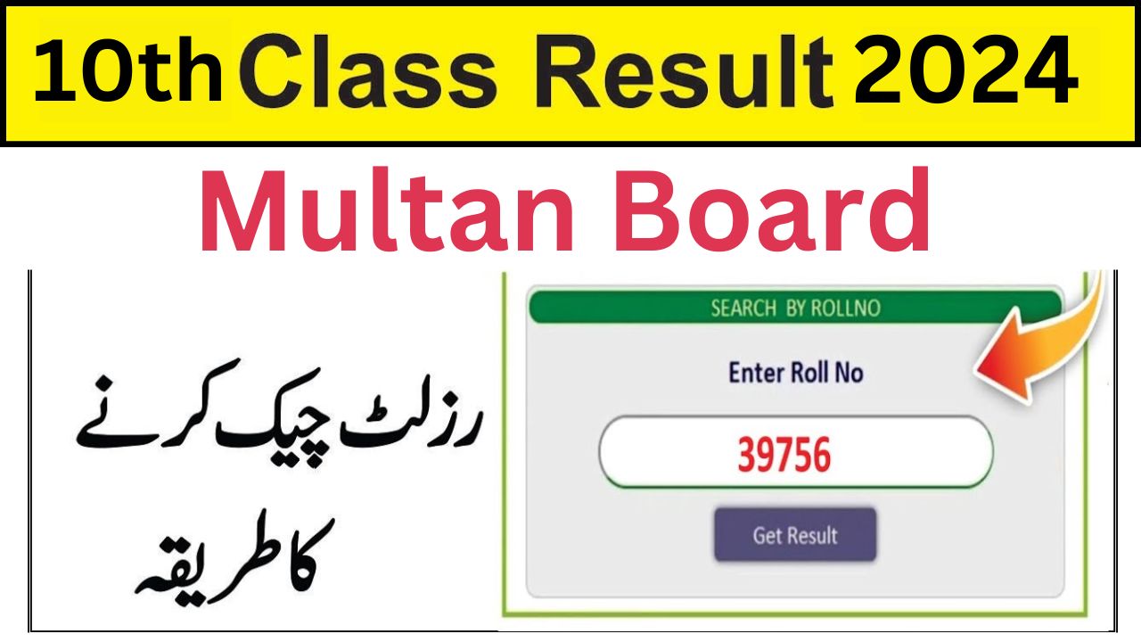 10th class Result 2024 Multan board