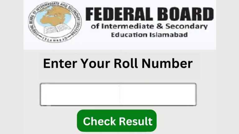 Matric Result 2024 Federal Board