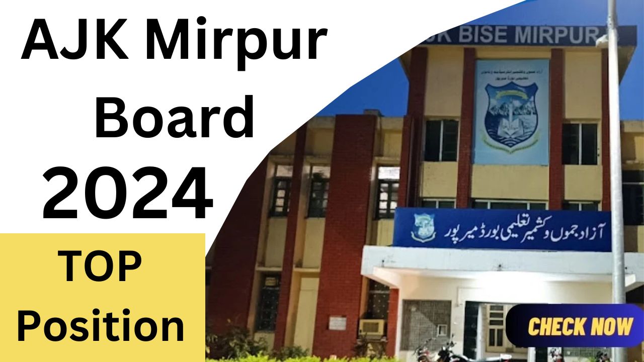 ajk mirpur board result 2024 roll number class 10