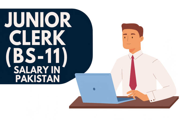 Junior Clerk (BS-11) Salary in Pakistan