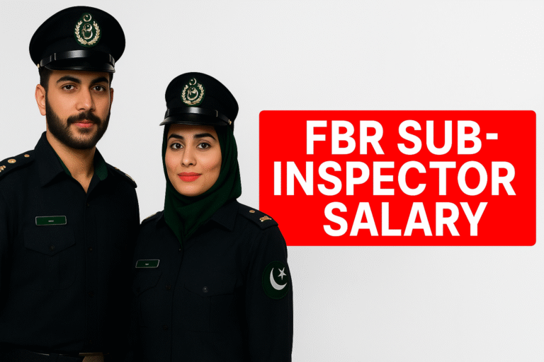 FBR sub-inspector salary