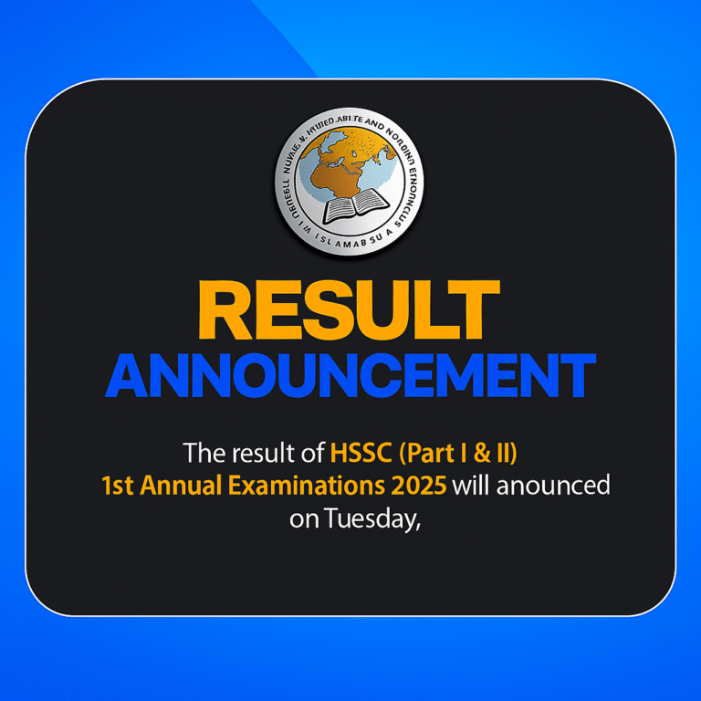 FBISE HSSC Result 2025