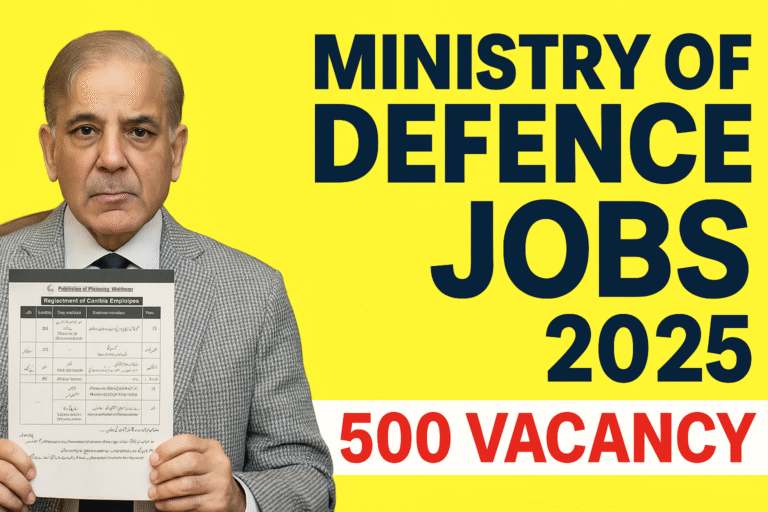 Ministry of Defence Job Vacancies 2025