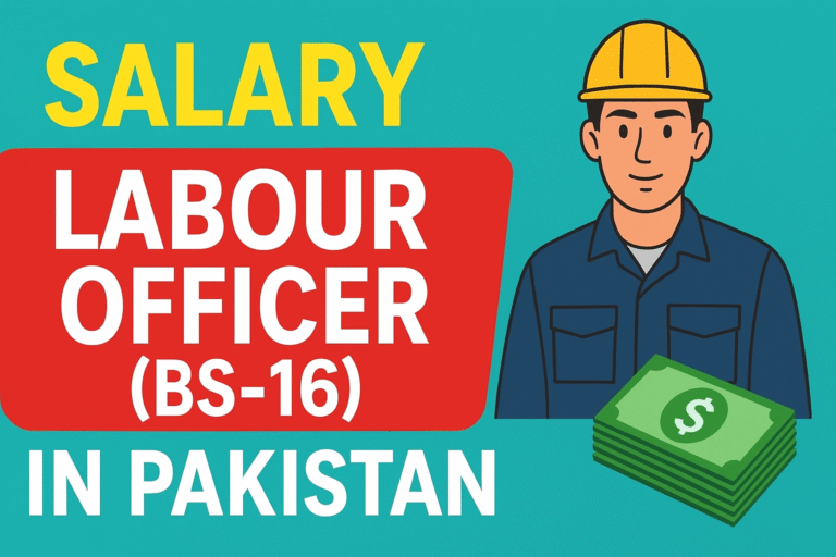 Labour Officer (BS-16) Salary in Pakistan
