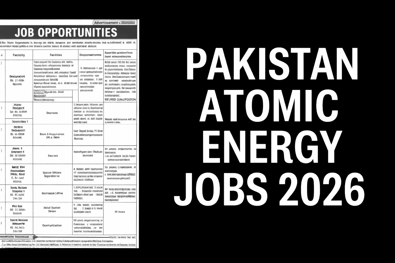 Pakistan Atomic Energy Jobs 2026