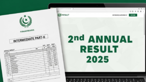 Intermediate (Part-II) 2nd Annual Result 2025 Announced by All Punjab Boards
