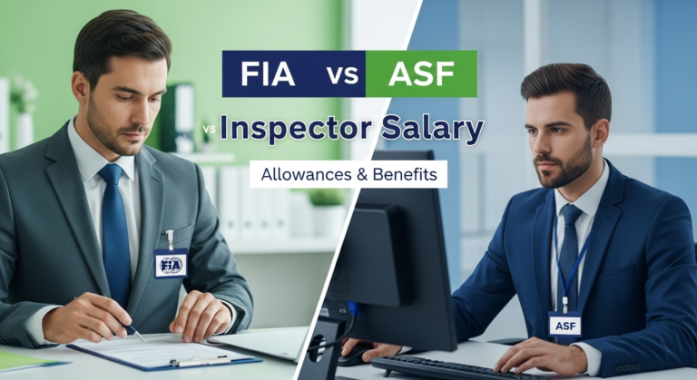 FIA and ASF Inspector Salary