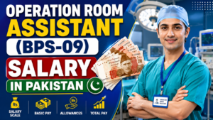 Operation Room Assistant (BPS-09) Salary in Pakistan