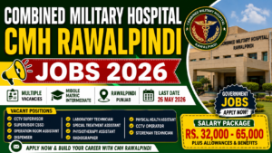 Combined Military Hospital CMH Rawalpindi Jobs 2026