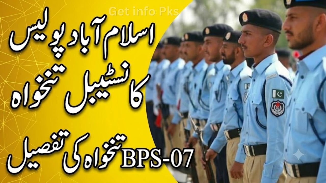 Islamabad Police Constable BPS-07 Starting Salary 2026