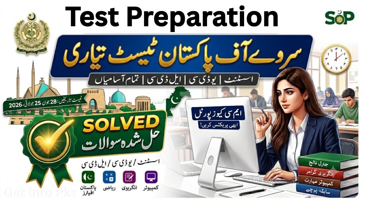 Survey of Pakistan Test Preparation