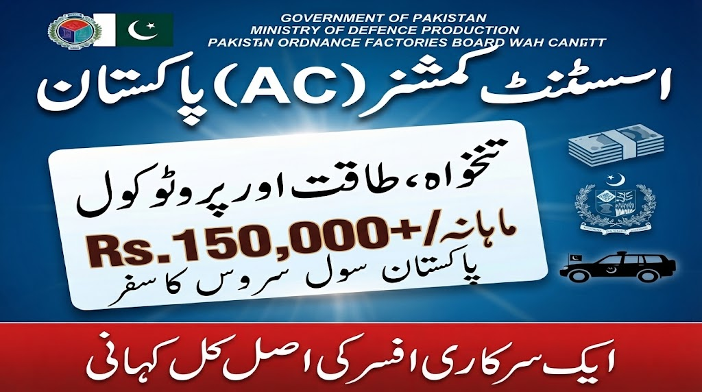Assistant Commissioner Salary in Pakistan [AC] Power & Protocol