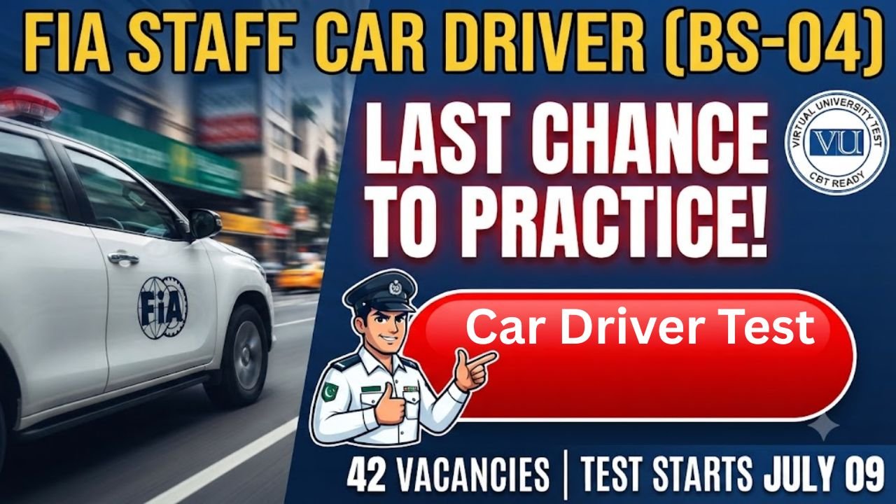 FIA Staff Car Driver Test Preparation