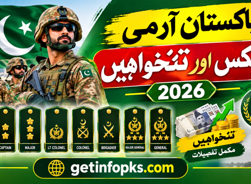 Pakistan Army Ranks and Salary 2026