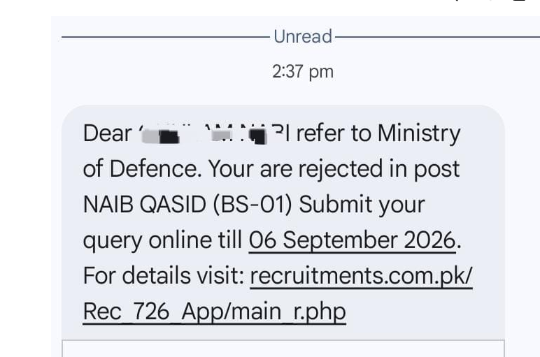 Ministry of Defence (MoD) Application Status Updates & Online Query Resolution Guide